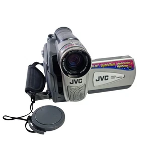JVC GR-D20EK Handheld MiniDV Camcorder Silver Tested - Picture 1 of 8