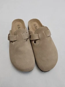 Neu Damen Hausschuhe Clogs Beige Gr. 38 - Bild 1 von 3