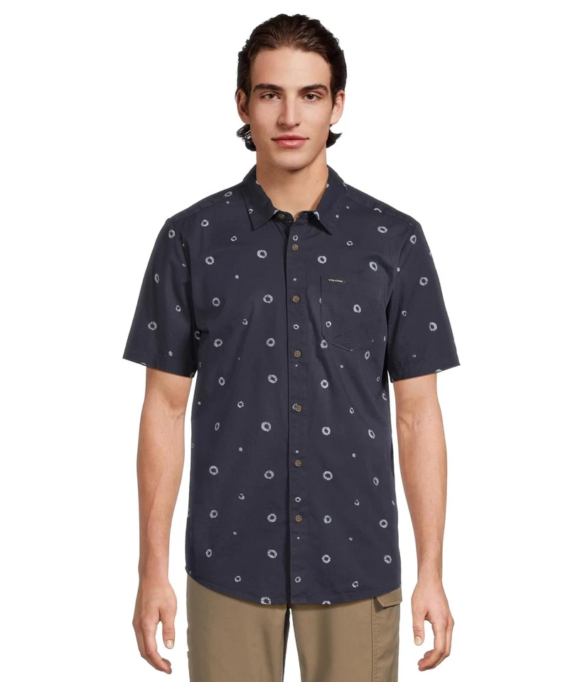 Man's Shirts & Tops Volcom Scaler Stone Woven Short Sleeve - Image 1 of 1