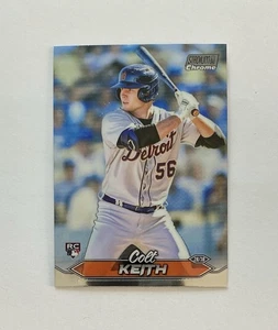 2024 Topps Stadium Club Colt Keith #36 Chrome Parallel RC Tigers - Picture 1 of 2