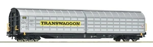 HO Scale Wagons - 6600166 - Sliding wall wagon, Transwaggon - Picture 1 of 1