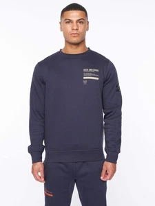 Sudadera Hombre Azul Marino - Pato y Cubierta - 'JENNERKINS' - Imagen 1 de 10
