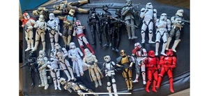 star wars black series lot trooper Customs. Bandai Model Kit - Picture 1 of 1