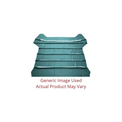 Techo para Oldsmobile Cutlass 1966 techo rígido 2 puertas vinilo Aqua Front 2 piezas Foto 1 de 4