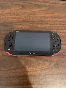 3659 PlayStation Vita 2000 Black Pink Good TESTED - Picture 1 of 11