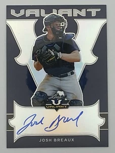 Autografo Leaf Valiant Josh Breaux Rookie 2018 nero #16/25 - Foto 1 di 2