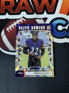 2025 Donruss Football Derrick Henry Elite Series #TES-DHE Baltimore Ravens - Picture 1 of 2