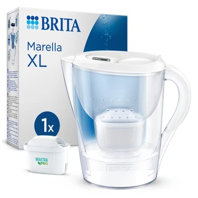 BRITA Caraffa filtrante acqua Marella XL (3.5L) incl. 1x filtro BRITA MAXTRA PRO