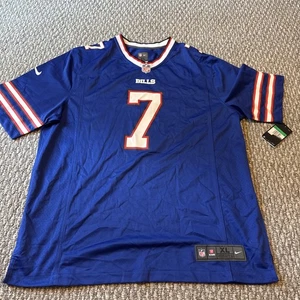 Buffalo Bills Taron Johnson #7 Men's Nike On Field NFL Game Jersey New With Tag - Picture 1 of 5