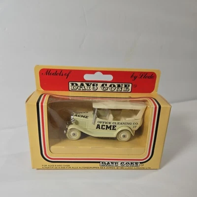 Lledo Days Gone Model A Ford Car Acme Office Cleaning Co  - Image 1 of 4