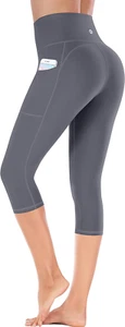 Women'S Yoga Pants with Pockets - Leggings with Pockets, High Waist Tummy Contro - Picture 1 of 12