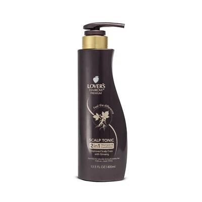 Champú y acondicionador Lover's Hairow tónico para cuero cabelludo 2 en 1 13,5 fl oz (400 ml) Foto 1 de 4