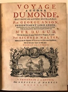 Anson Voyage autour du Monde. 1749 - Imagen 1 de 5