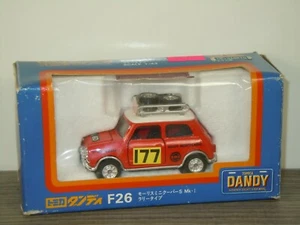 Morris Mini Cooper S MK-I Rallye Monte Carlo - Tomica Dandy F26 1:43 Box *41380 - Imagen 1 de 7