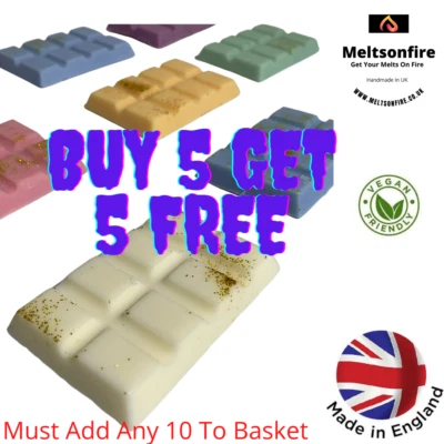 Scented Wax Melts Handmade Wax Melts Highly Scented Snap Bar 25g MANY FRAGRANCES - Image 1 of 4