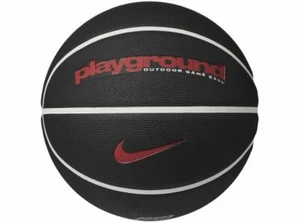 NIKE BASKETBALL OFFICIAL EVERYDAY PLAYGROUND 8P BLACK SIZE 7 OUTDOOR GAME BALL - Picture 1 of 7