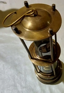 Oil Lamp Lantern Nautical vintage Antique Brass Home Working Decorative Item Oil - Picture 1 of 7