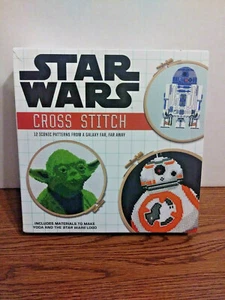 Star Wars: Cross Stitch Kit: 12 Iconic Patterns from a Galaxy Far, Far Away - Picture 1 of 5