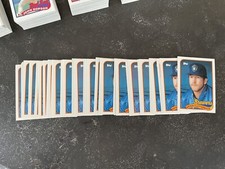 Lot Of (65) 1989 Topps Traded Bryan Clutterbuck #21T, Milwaukee Brewers
