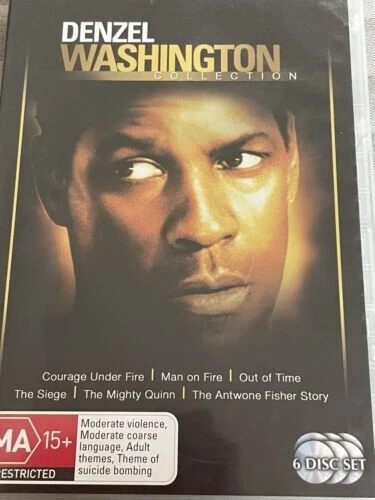 Courage Under fire/Man On/Out Of Time/ The Seige/Mighty Quinn/Antwone Fisher DVD - image 1 of 1