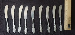 9 Luxembourg by Gorham Sterlingsilber Butterstreuer flacher Griff Messer - Bild 1 von 6