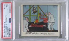 1937 Dick Tracy Caramels R41 Steve Uses A Weighty Argument #139 PSA 7 1p5