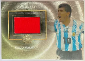 2015 Futera Unique - Diego Maradona - Argentyna - Naszywka noszona w meczu - 27/105 - Zdjęcie 1 z 2