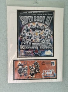 Super Bowl XLI Postal Poster - Picture 1 of 1