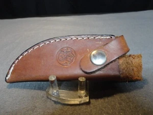 Vintage Smith & Wesson - S&W - 4" Leather Sheath - MARKED - Picture 1 of 3