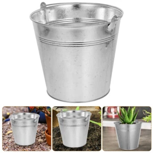 Mini-Eimer Baby Blumeneimer Mit Griff Sukkulenteneimer Aus Eisen - Bild 1 von 12