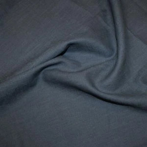 Material de tela de lona de lino lavado - DENIM - Imagen 1 de 1