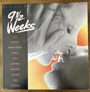STEWART COPELAND / JOE COCKER / DEVO / 9 1/2 WEEKS 1986 Soundtrack LP - NM! - Picture 1 of 6