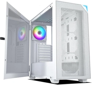 AL800 Full Tower PC Computer Case - Door Opening Design Tempered Glass, E-ATX/AT - Picture 1 of 8