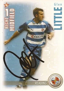GLEN LITTLE* SIGNED READING 2006/2007 SHOOT OUT TRADING CARD+COA - Picture 1 of 1