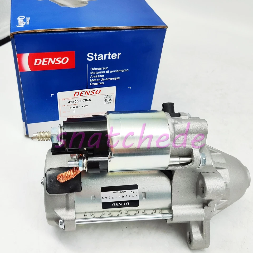 Starter 428000-7860 For Ford F150 F250 F350 Denso 4.6L 5.4L 1997-10 Expedition - Image 1 of 4