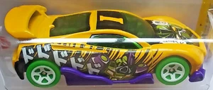 Hot Wheels MS-T SUZUKA Die Cast Car, HW Art Cars Yellow Green, Still New on Card - Picture 1 of 4
