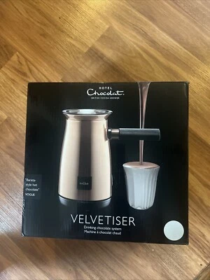 Hotel Chocolat Velvetiser HC01-US Hot & Cold Coffee Maker Machine White - Image 1 of 4