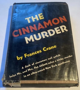 THE CINNAMON MURDER Frances Crane 1st Edition Hardcover - Picture 1 of 11