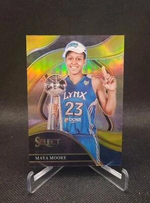 2024 Panini Select WNBA #245 Maya Moore Courtside Gold Prizm /10 Lynx - Image 1 of 2