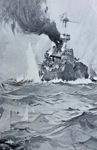 1900 Submarine Torpedo Boats Warships illustrated - Picture 1 of 7