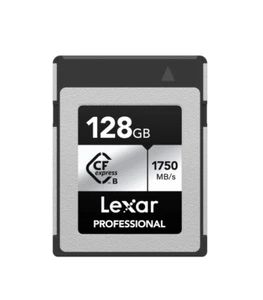 Lexar CFexpress PRO Type B Silver series 128GB R1750/W1300MB/s Karte Card B-Ware - Bild 1 von 8