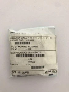 Okuma Corp. E9110-03N-002 Harness F588-1089-784-00 E43842-G Made in Japan - Picture 1 of 4
