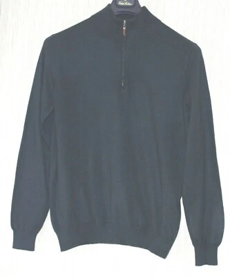 Suéter Saks Fifth Avenue Escocés Cachemira Verde Cremallera Para Hombre Talla: L (ajuste M) Foto 1 de 3