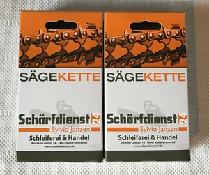 2x Kette Sägekette Ersatzkette p. für Makita UC4041A Motorsäge Kettensäge (40cm) - Bild 1 von 1