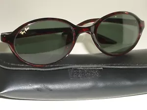 VINTAGE B&L RAY BAN W2835 POBA TORT G15 UV CRYSTAL SIDE-STREET CATS SUNGLASSES - Picture 1 of 13