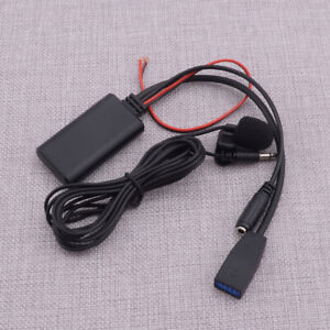 Bluetooth Music Audio CD AUX Cable Adapter Microphone Fit For BMW E46 2002-2006