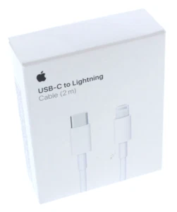Apple USB C to 8 Pin Connector Cable 2 meter (6.5 ft) A2441 White MQGH2AM/A - Picture 1 of 4