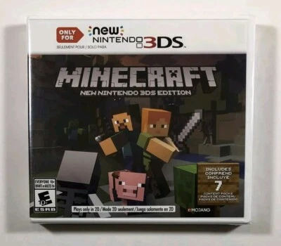 Minecraft: New Nintendo 3DS Edition (Nintendo 3DS, 2017) FUNCIONA SOLO EN 3DS "NUEVO" Foto 1 de 4