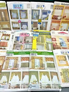 Buyers Choice: Window Treatments/Home Decor Sewing Patterns - Picture 1 of 56
