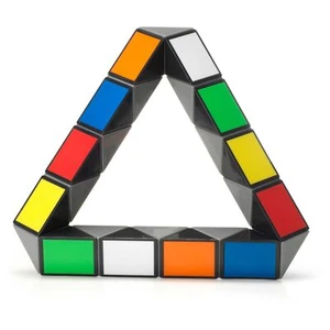 Juguete rompecabezas Rubik's Twist 3D multicolor curva giro giro portátil divertido - Imagen 1 de 6